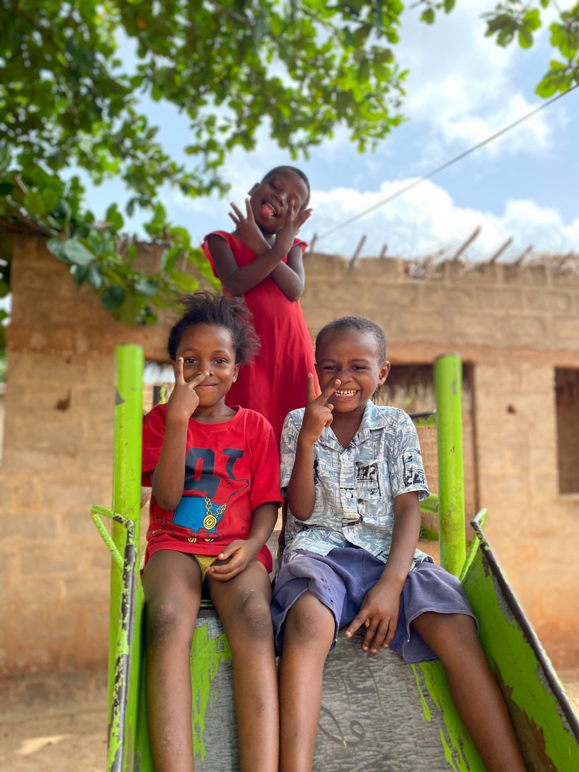 Enfants souriants